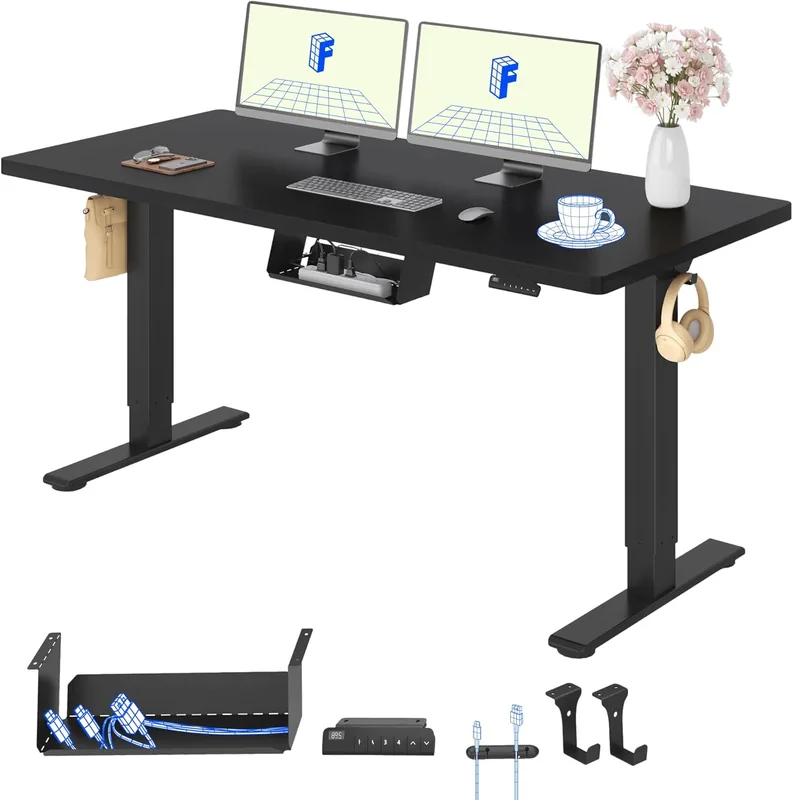 Bureau gaming double écran